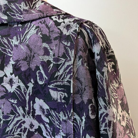 LANE BRYANT Women's Purple Blend One Button Jacket - Size 22/24 - NWT $99.95 - Picture 3 of 4
